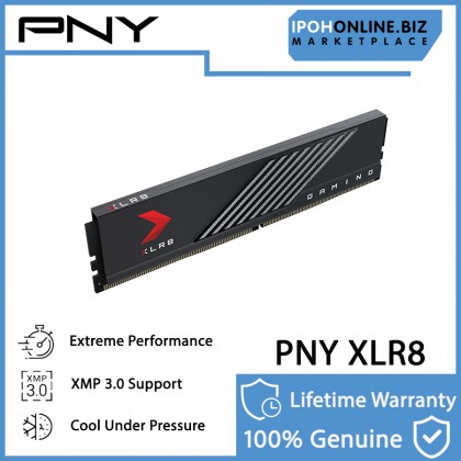 PNY XLR8 MAKO DDR5 16GB 6200MHZ Low Profile Heatsink Performance Gaming D5 RAM PNY XLR8 MAKO DDR5 16GB 6200MHZ Low Profile Heatsink Performance Gaming D5 RAM