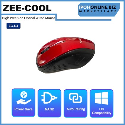 ZEE-COOL ZC-U4 High Precision Optical Wired Mouse