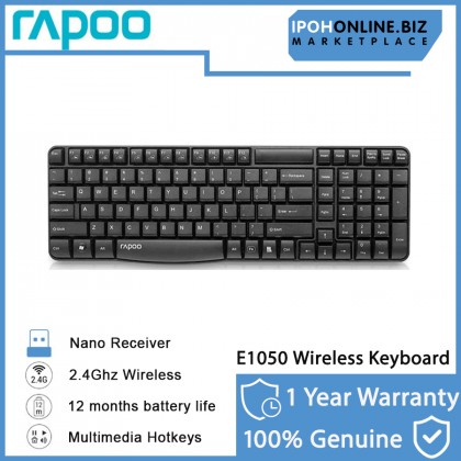 RAPOO E1050 Wireless Keyboard RAPOO E1050 Wireless Keyboard