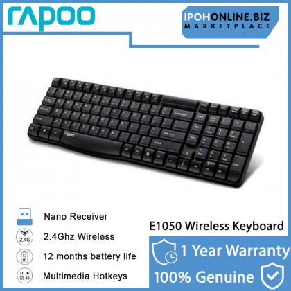RAPOO E1050 Wireless Keyboard RAPOO E1050 Wireless Keyboard