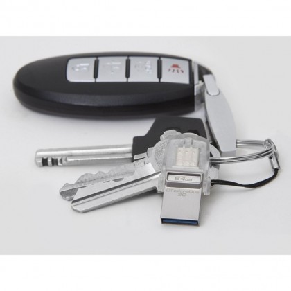 Kingston 32GB DataTraveler microDuo 3C USB 3.1 Type C OTG Flash Drive (DTDUO3C/32GB)