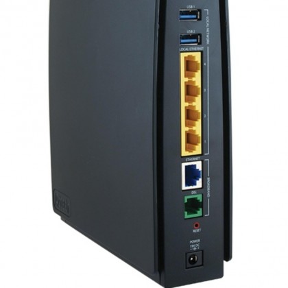 Aztech DSL8800GR(S) Wireless-N Dual Band Concurrent Gigabit Router with Built-in ADSL2+ Modem Streamyx UNIFI support