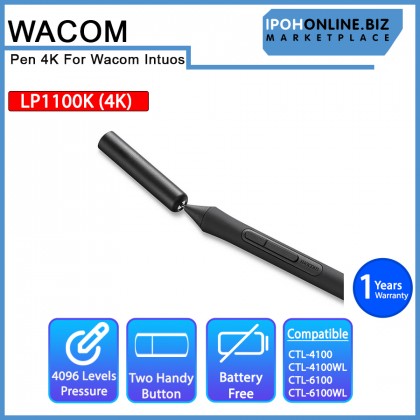 Wacom Pen 4K LP1100K for Wacom Intuos