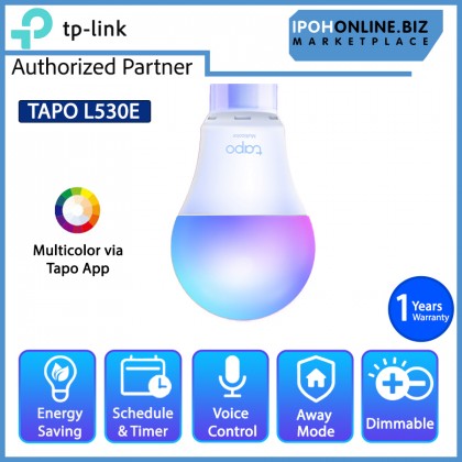 TP-LINK Tapo L530E Wifi E27 Smart Multi Colour Light LED Bulb