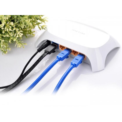 UGREEN 11204 5M Cat6 UTP 26AWG CCA Network Cable - Blue UGREEN 11204 5M Cat6 UTP 26AWG CCA Network Cable - Blue