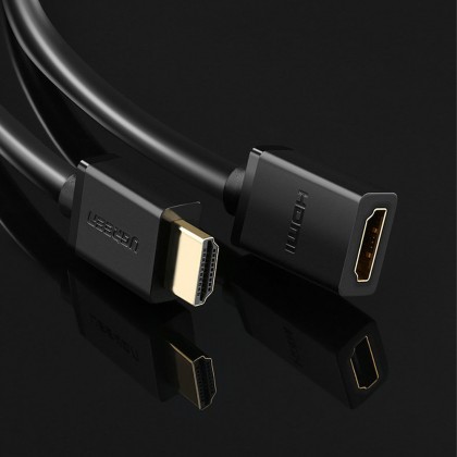 UGREEN HDMI Male To Female Extension Cable 1080P 3D for Projector - 1 Meter UGREEN HDMI Male To Female Extension Cable 1080P 3D for Projector - 1 Meter