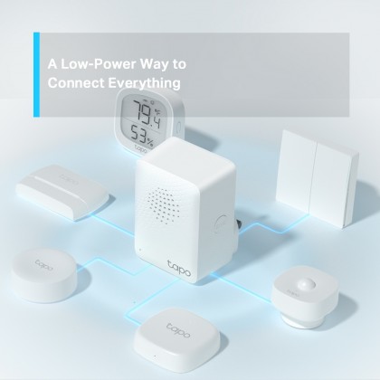 TP-Link Tapo H100 Smart Home IoT Sensor Hub with Chime for Tapo Buttons & Sensors