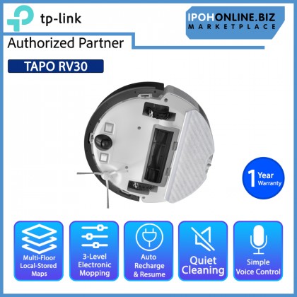 TP-LINK Tapo RV30 LiDAR Navigation Robot Vacuum & Mop