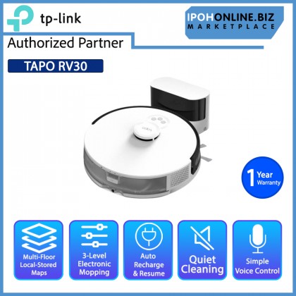 TP-LINK Tapo RV30 LiDAR Navigation Robot Vacuum & Mop