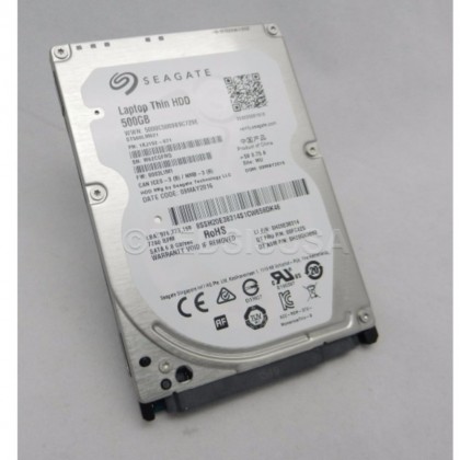 Seagate 500GB 7200 RPM 32MB Cache SATA 6.0Gb/s 2.5" Laptop Thin Hard Drive ST500LM021