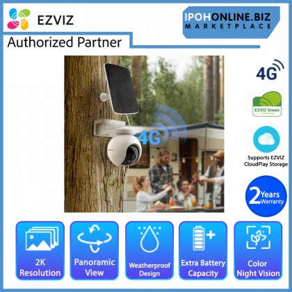EZVIZ EB8 4G 2K 3MP Pan & Tilt 4G Network Smart Home Battery Camera With EZVIZ CS-CMT Solar Charging Panel E Set EZVIZ EB8 4G 2K 3MP Pan & Tilt 4G Network Smart Home Battery Camera With EZVIZ CS-CMT Solar Charging Panel E Set