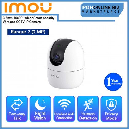 IMOU Ranger 2 3.6mm 2MP 1080P Indoor Smart Security Wireless CCTV IP Camera