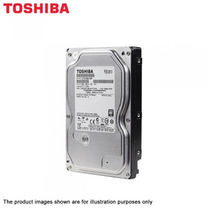 Toshiba 1TB 5700 RPM SATA3 3.5" CCTV Surveillance Video Stream Internal Hard Drive Bare Drive
