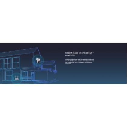 EZVIZ H8c 2K⁺ 4MP 4mm Smart Home Weatherproof Pan & Tilt Wi-Fi CCTV Camera CS-H8c EZVIZ H8c 2K⁺ 4MP 4mm Smart Home Weatherproof Pan & Tilt Wi-Fi CCTV Camera CS-H8c