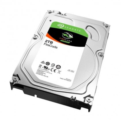 Seagate 2TB FireCuda 3.5-Inch SATA 6Gb/s 7200-RPM 64 Cache 8GB MLC NAND Gaming SSHD
