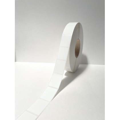 1 Roll 25mm x 40mm  Blank Barcode Label Sticker ( 1000 pcs each roll )