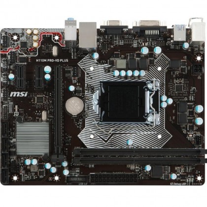 MSI Intel Skylake H110 LGA 1151 DDR4 USB 3.1 Gen 1 Micro ATX Motherboard