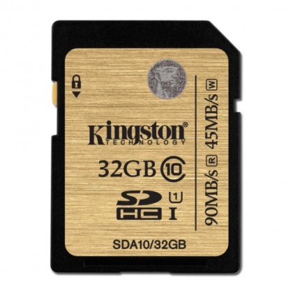 Kingston 32GB SDHC Class 10 UHS-I Flash Card
