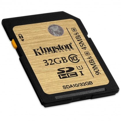 Kingston 32GB SDHC Class 10 UHS-I Flash Card