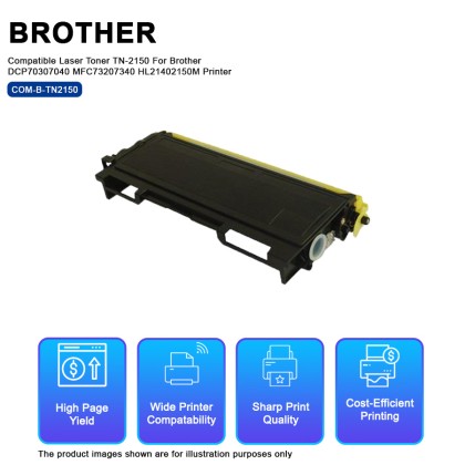 Compatible Laser Toner TN-2150 For Brother DCP7030/7040 MFC7320/7340 HL2140/2150M Printer