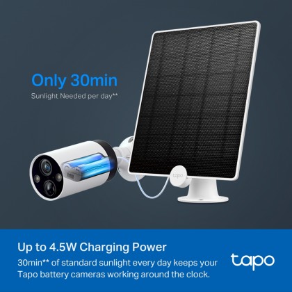 TP-LINK Tapo A200 Solar Panel With 4M Charging Cable