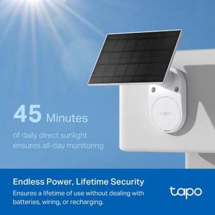 TP-LINK TAPO C410 KIT Solar-Powered Security Camera Kit 2K 3MP Camera System TP-LINK TAPO C410 KIT Solar-Powered Security Camera Kit 2K 3MP Camera System
