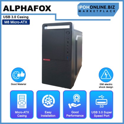 ALPHAFOX M8 Micro-ATX USB 3.0 Casing
