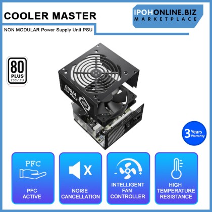 COOLER MASTER ELITE NEX W600 (600W) White 80 PLUS 230V NON MODULAR Power Supply Unit PSU
