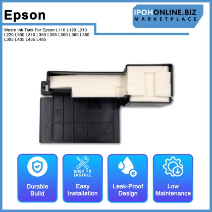Waste Ink Tank For Epson L110 L120 L210 L220 L300 L310 L350 L355 L360 L365 L380 L385 L405 L455 L485