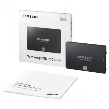Samsung 500GB 750 EVO SATA III 2.5 inch SSD