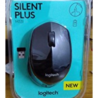Logitech M331 Silent Plus Wireless Mouse - BLACK Logitech M331 Silent Plus Wireless Mouse - BLACK
