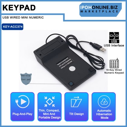 USB WIRED MINI NUMERIC KEYPAD