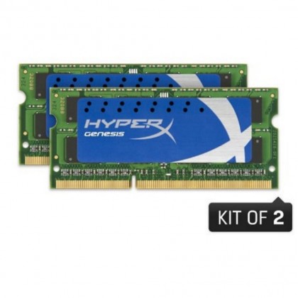 Kingston HyperX GENESIS 8GB (2 x 4GB) Kit 204-Pin DDR3 SODIMM DDR3 1600 (PC3 12800) Laptop Gaming RAM