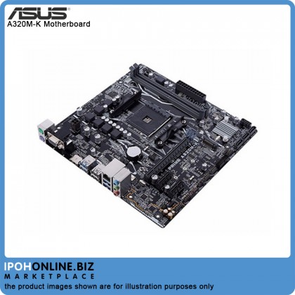 Asus Prime A320M-K MICRO ATX RYZEN MOTHERBOARD AM4 A320 VGA HDMI