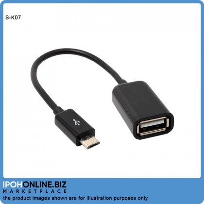 Cable USB OTG Micro 5 Pin Connection Kit