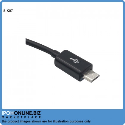 Cable USB OTG Micro 5 Pin Connection Kit